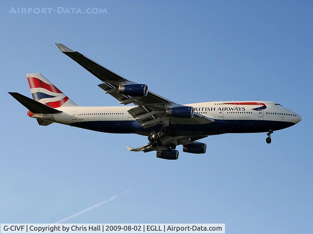 G-CIVF, 1995 Boeing 747-436 C/N 25434, British Airways