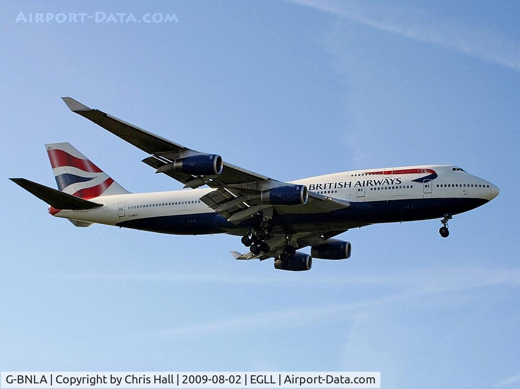 G-BNLA, 1989 Boeing 747-436 C/N 23908, British Airways