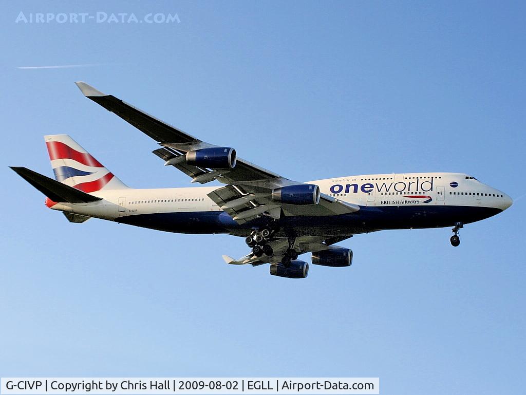 G-CIVP, 1998 Boeing 747-436 C/N 28850, British Airways