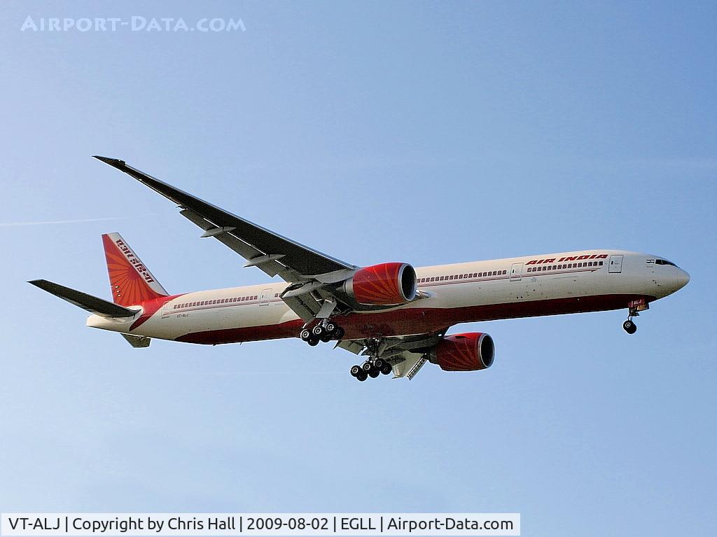 VT-ALJ, 2007 Boeing 777-337/ER C/N 36308, Air India Boeing 777-337ER