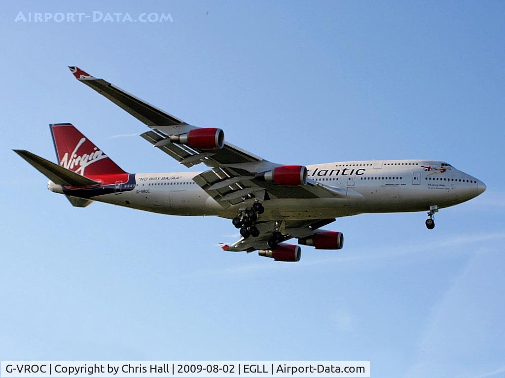 G-VROC, 2003 Boeing 747-41R C/N 32746, Virgin Atlantic