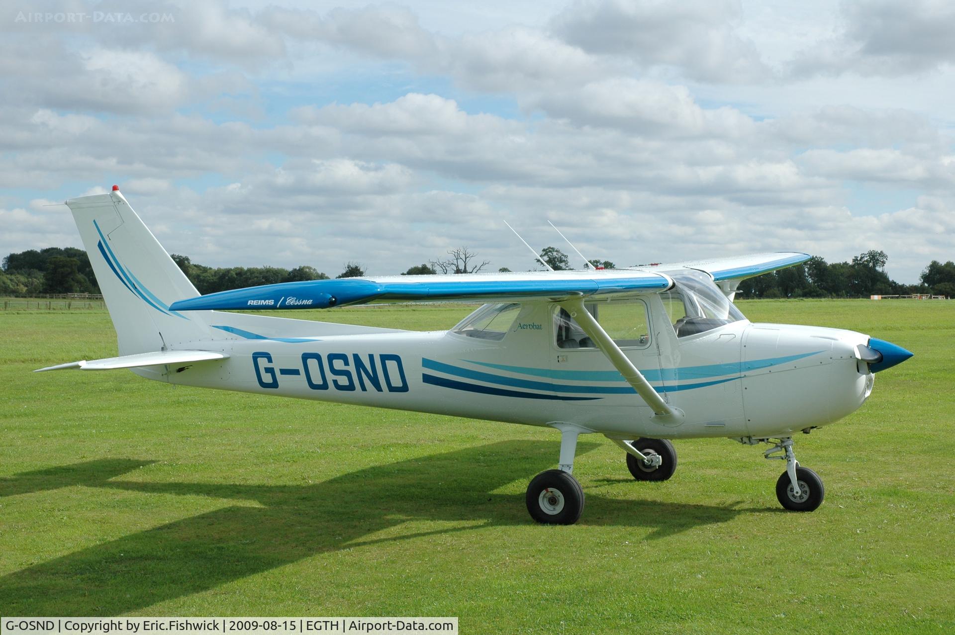 G-OSND, 1975 Reims FRA150M Aerobat C/N 0272, 3. G-OSND at Shuttleworth Evening Air Display Aug 09