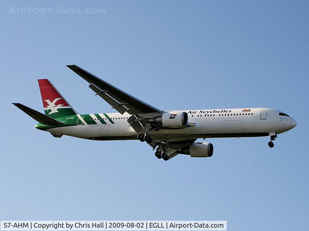 S7-AHM, 1996 Boeing 767-37D/ER C/N 26328, Air Seychelles