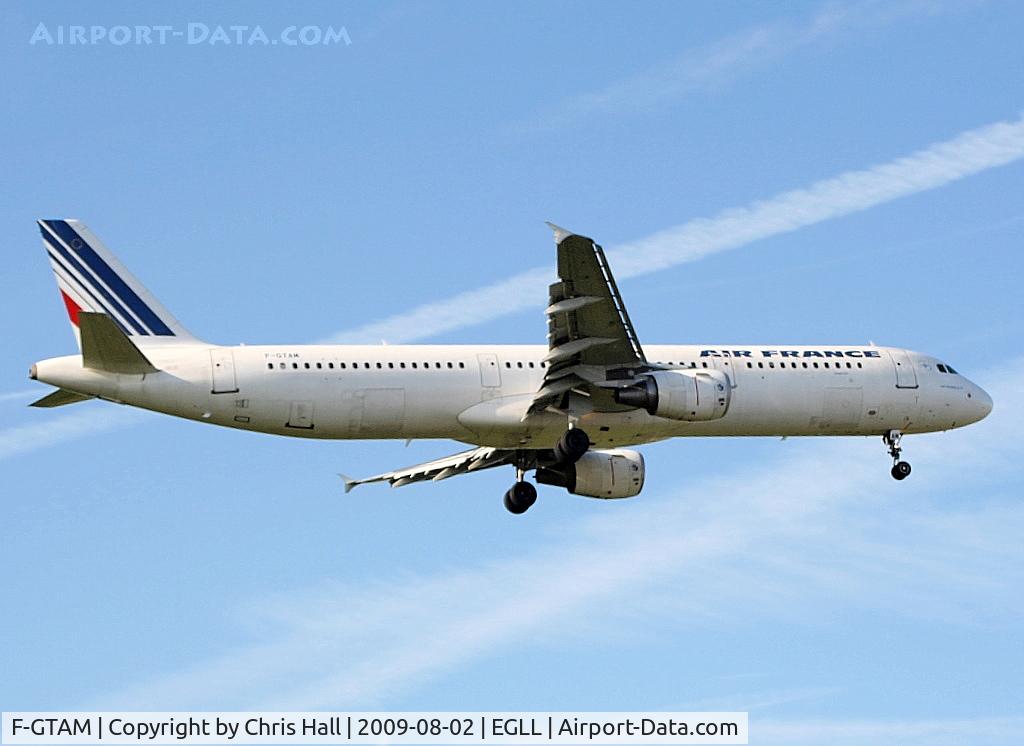 F-GTAM, 2002 Airbus A321-211 C/N 1859, Air France