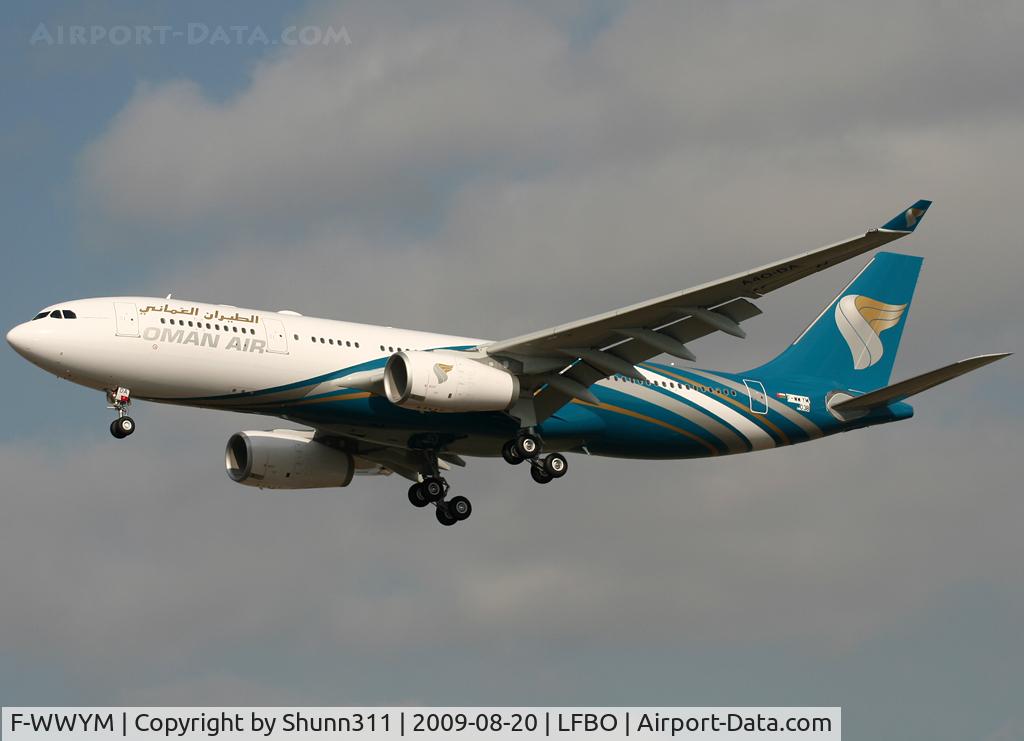 F-WWYM, 2009 Airbus A330-243 C/N 1038, C/n 1038 - To be A40-DA