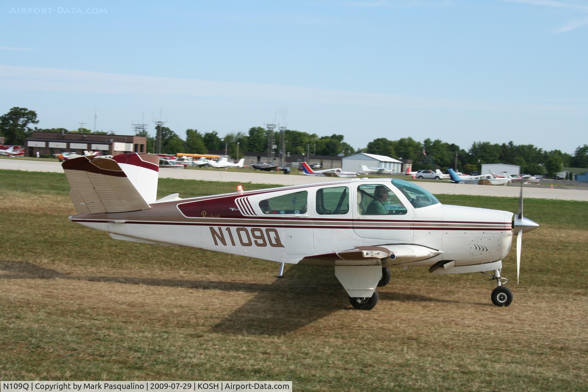 N109Q, 1966 Beech V35 Bonanza C/N D-8126, Beech V35