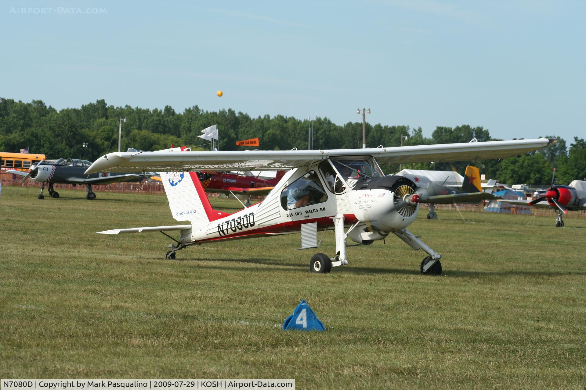 N7080D, 1993 PZL-Okecie PZL-104 Wilga 80 C/N CF21920935, PZL-104