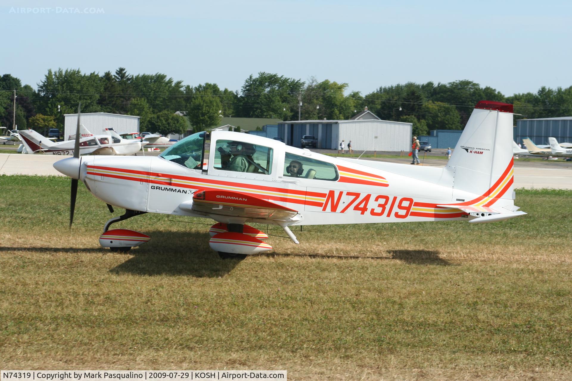 N74319, 1975 Grumman American AA-5B Tiger C/N AA5B-0199, AA-5B