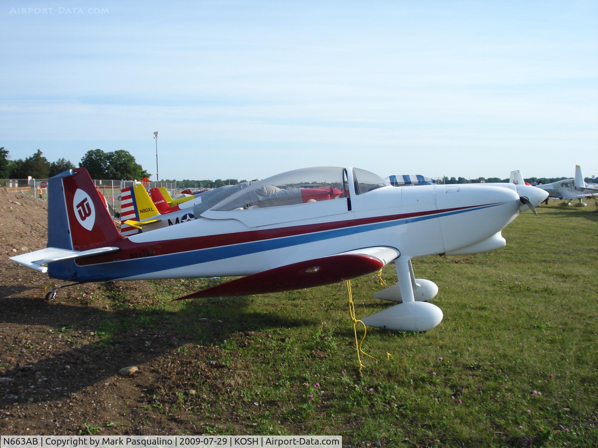 N663AB, 2003 Vans RV-8 C/N 80176, RV-8