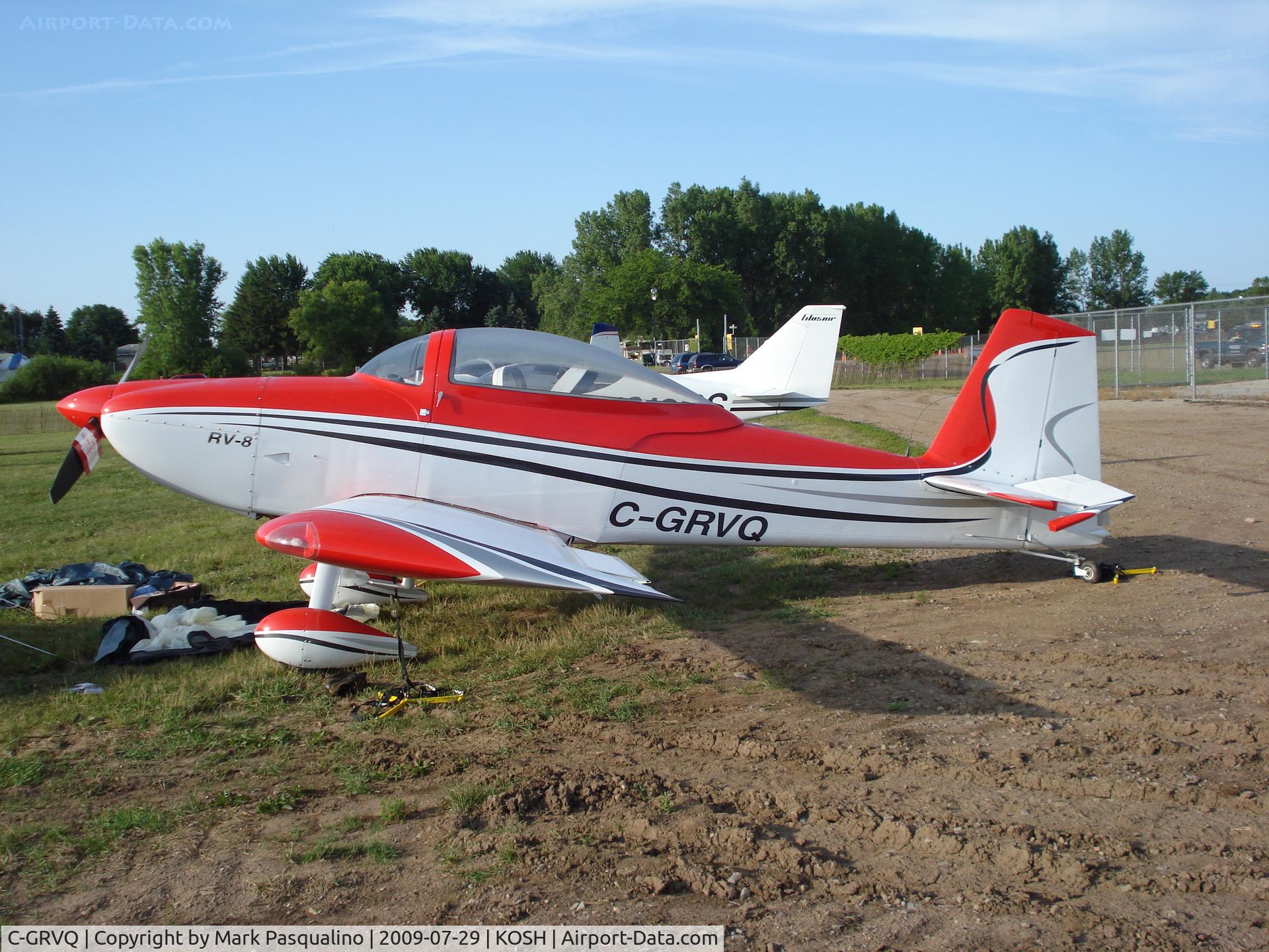 C-GRVQ, 2006 Vans RV-8 C/N 82101, RV-8