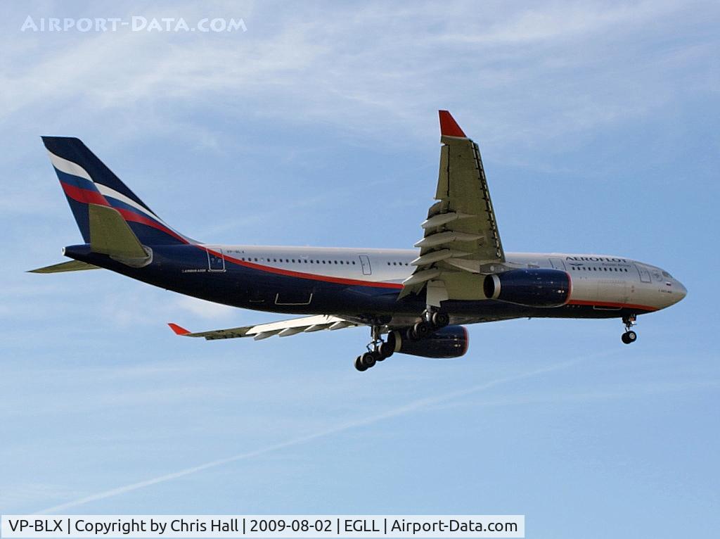 VP-BLX, 2008 Airbus A330-243 C/N 963, Aeroflot Airbus A330-243