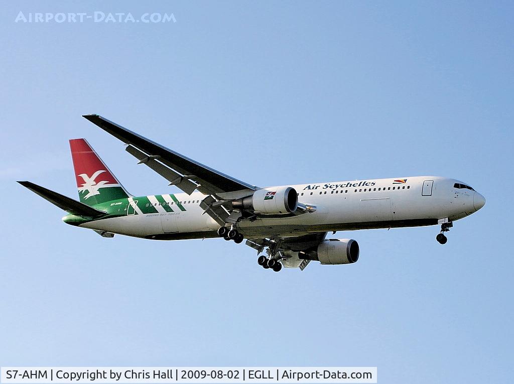 S7-AHM, 1996 Boeing 767-37D/ER C/N 26328, Air Seychelles