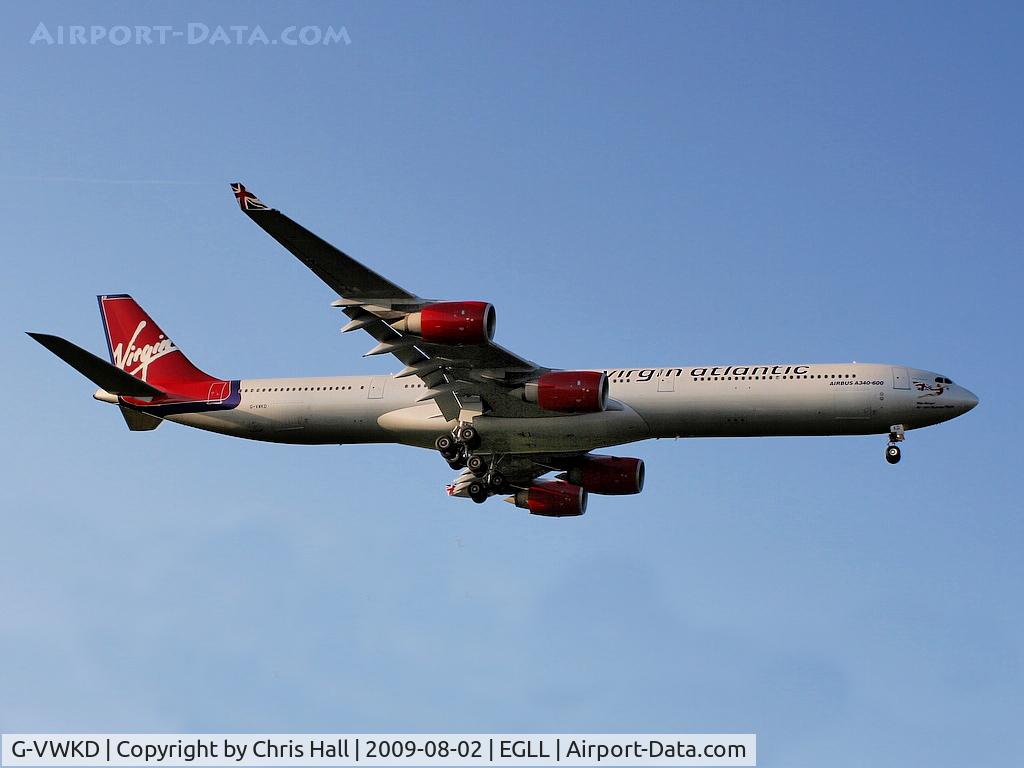 G-VWKD, 2005 Airbus A340-642 C/N 706, Virgin Atlantic