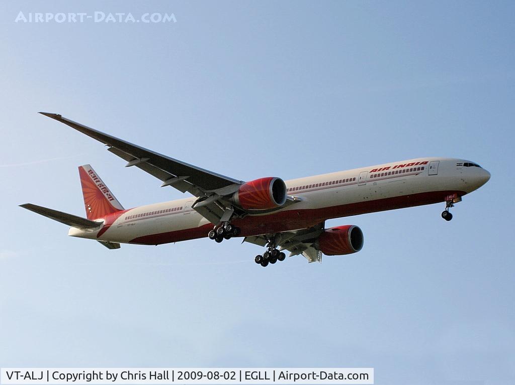 VT-ALJ, 2007 Boeing 777-337/ER C/N 36308, Air India Boeing 777-337ER