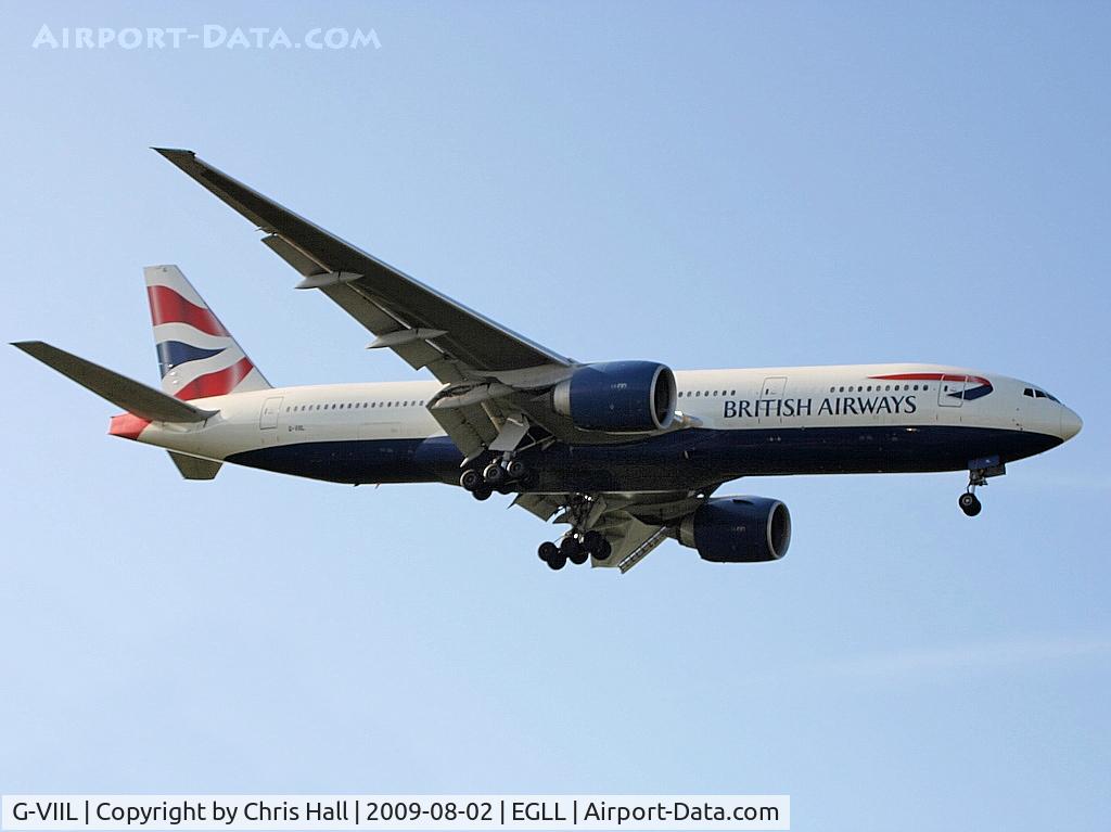 G-VIIL, 1998 Boeing 777-236/ER C/N 27493, British Airways