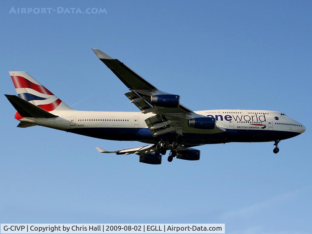 G-CIVP, 1998 Boeing 747-436 C/N 28850, British Airways