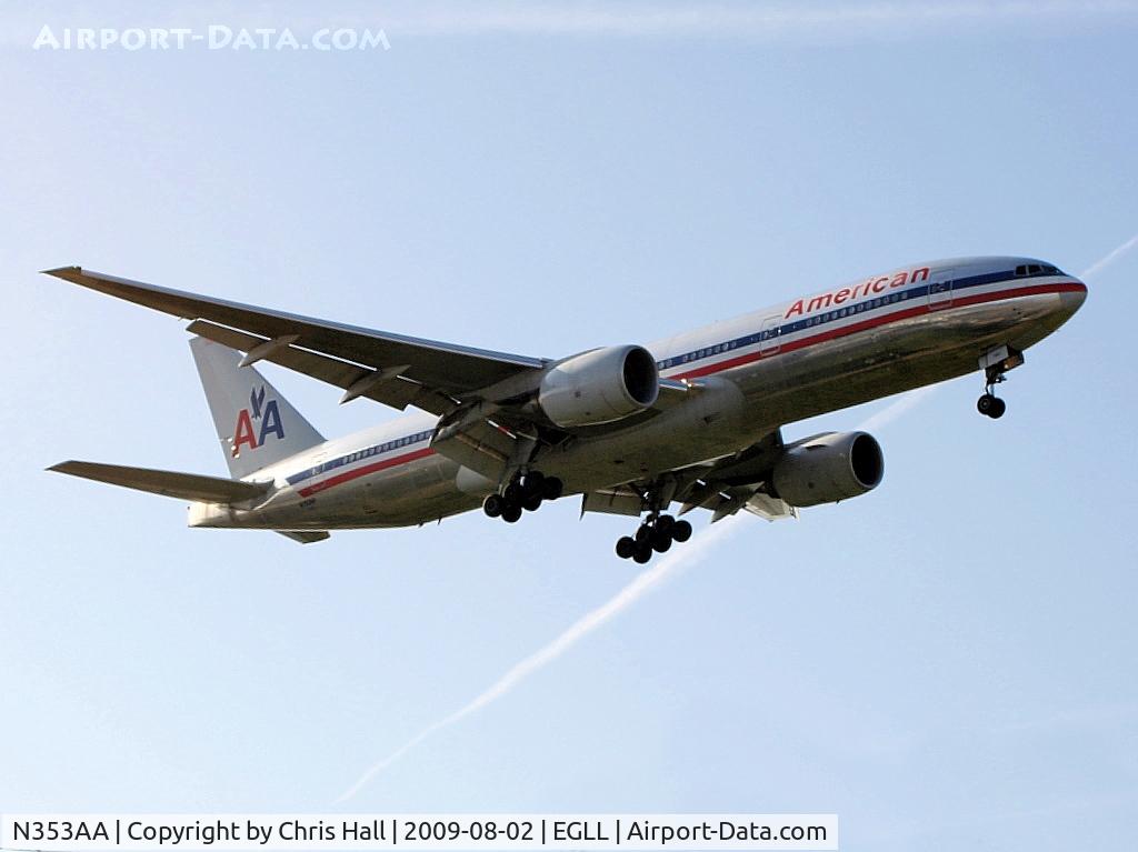 N353AA, 1988 Boeing 767-323 C/N 24034, American Airlines