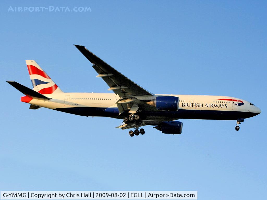 G-YMMG, 2000 Boeing 777-236/ER C/N 30308, British Airways