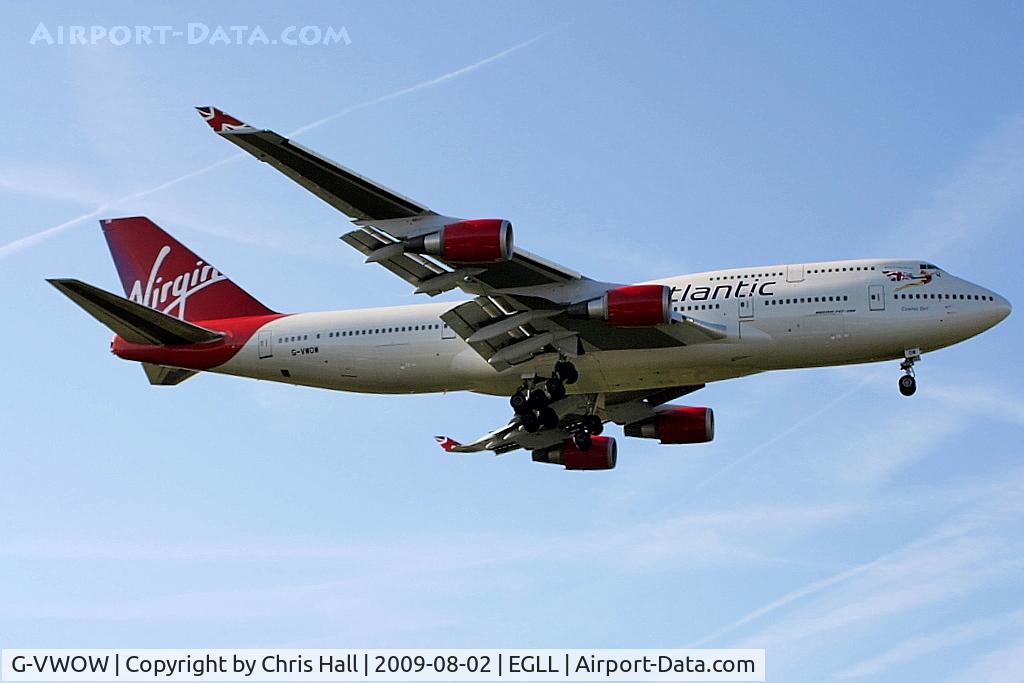 G-VWOW, 2001 Boeing 747-41R C/N 32745, Virgin Atlantic