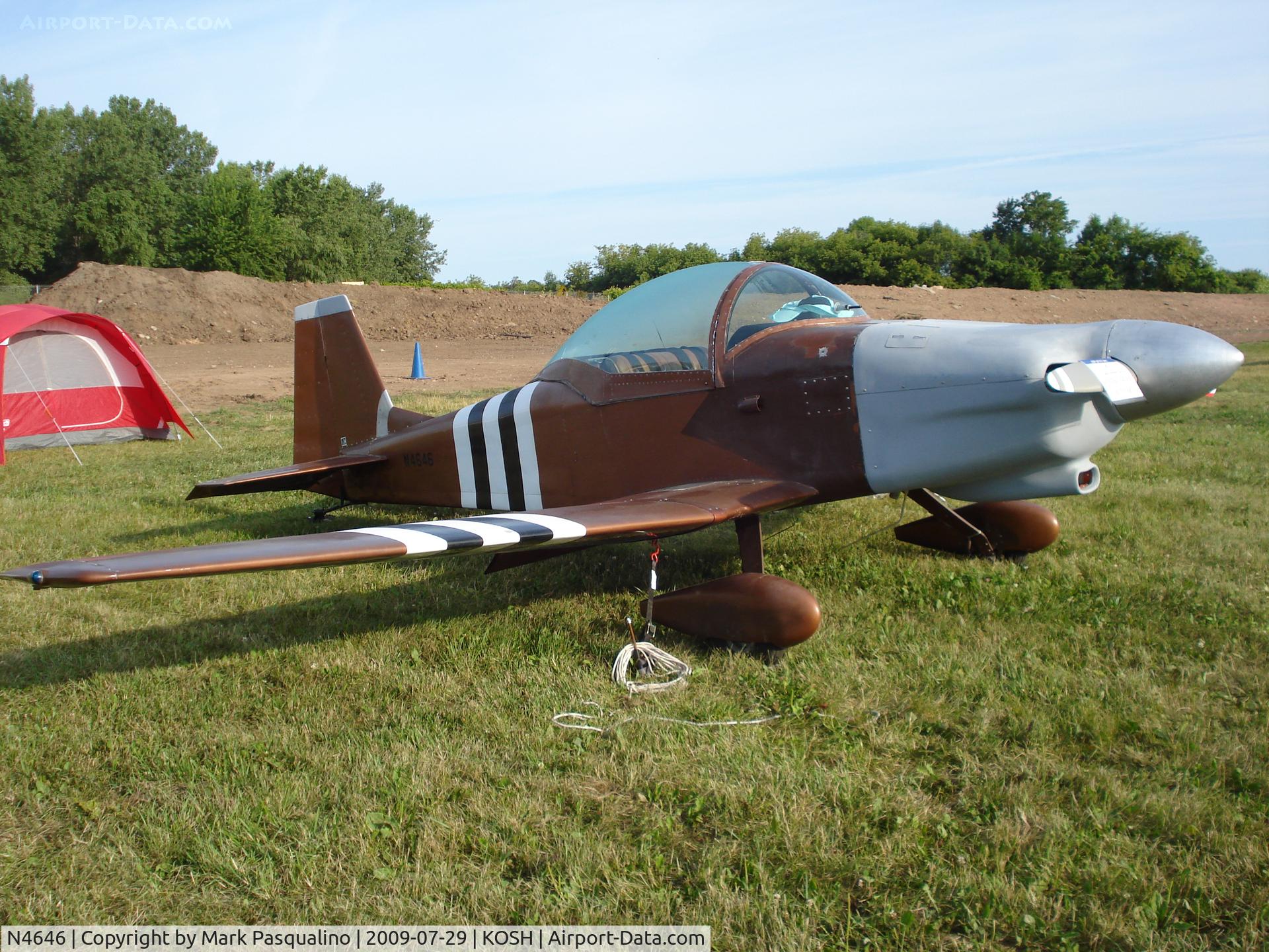N4646, 1975 Bushby Mustang II C/N M-II-480, Mustang MII