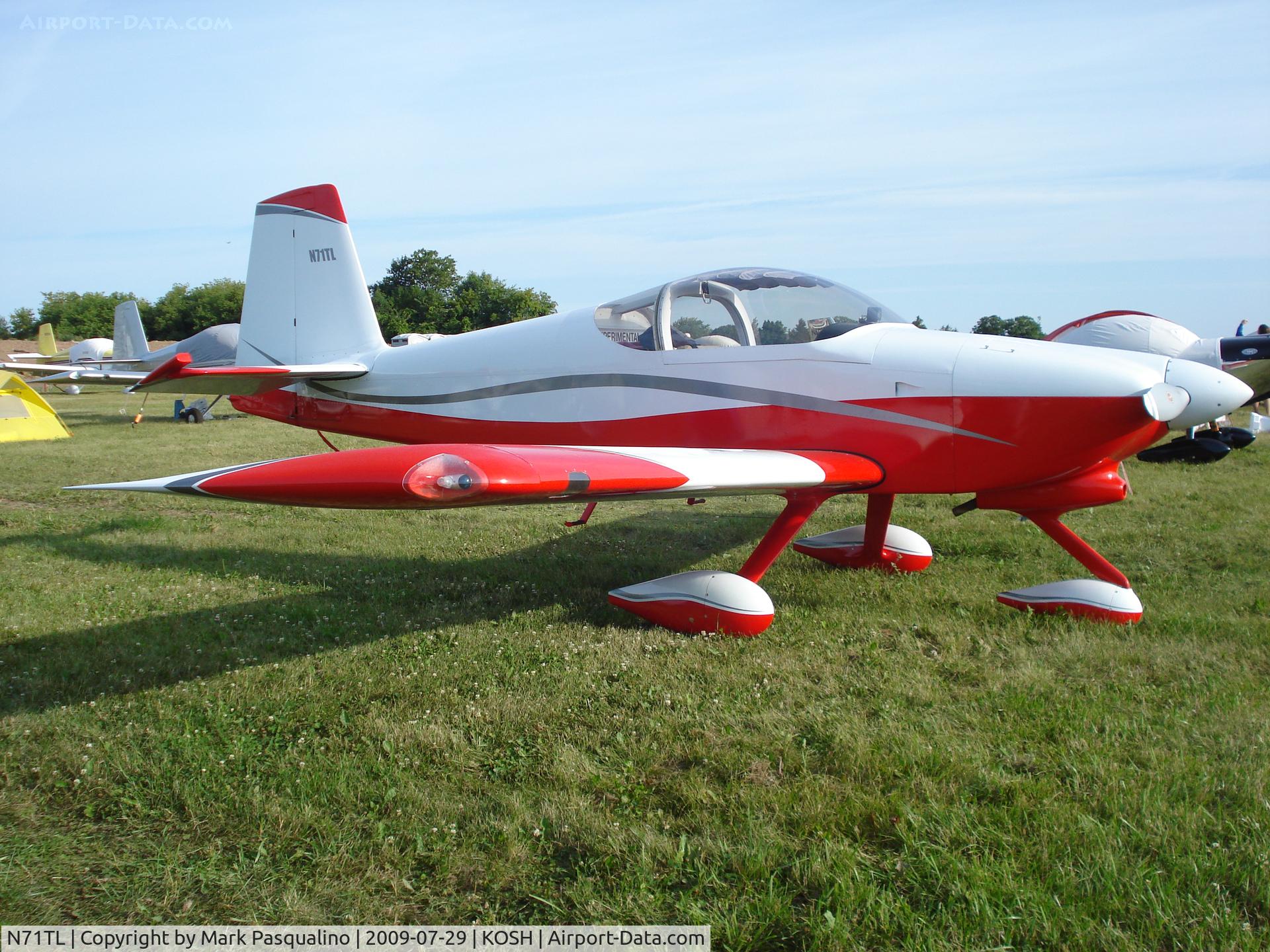 N71TL, 2005 Vans RV-7A C/N 71611, RV-7A