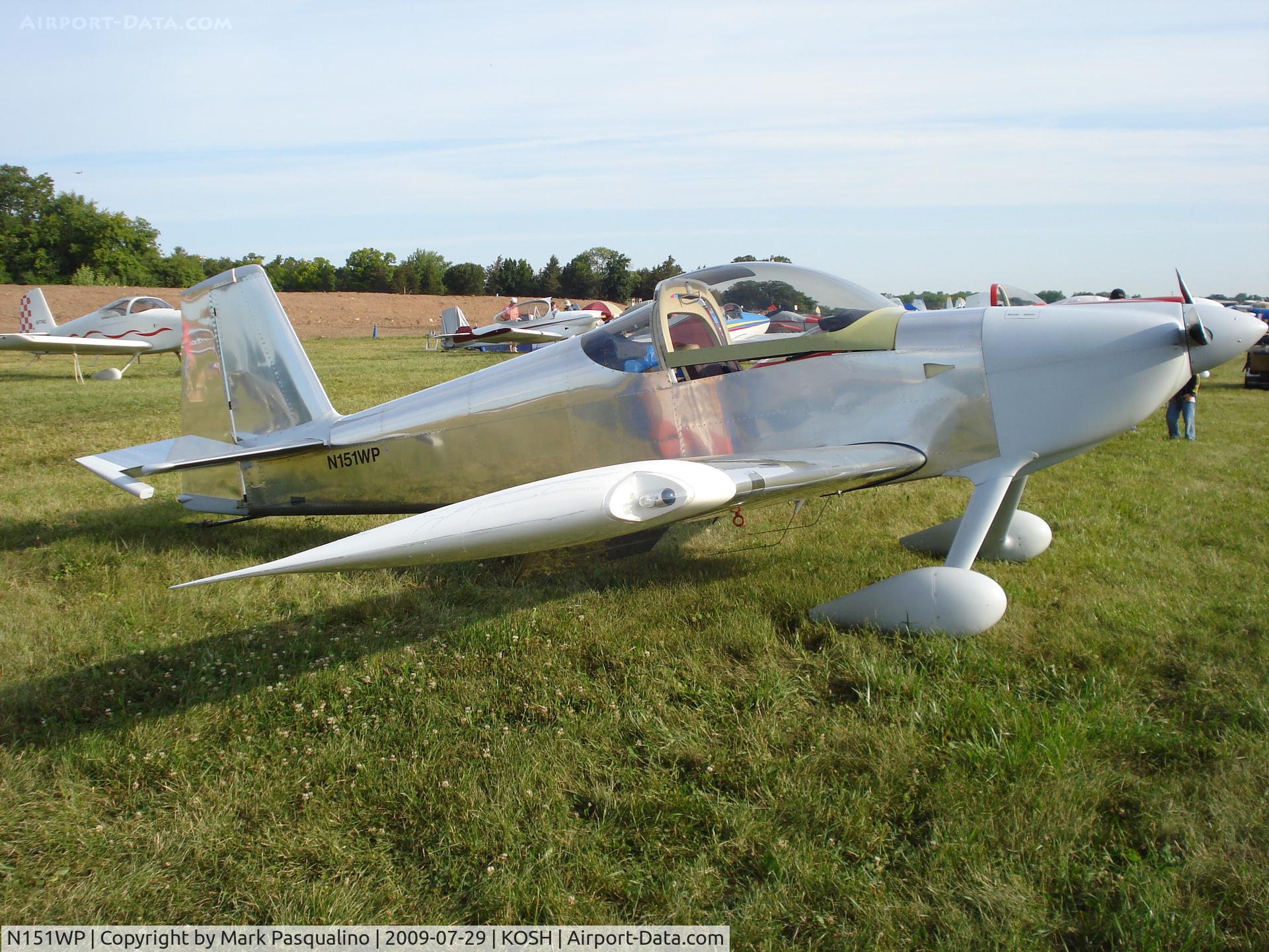 N151WP, 2007 Vans RV-7 C/N 71494, RV-7