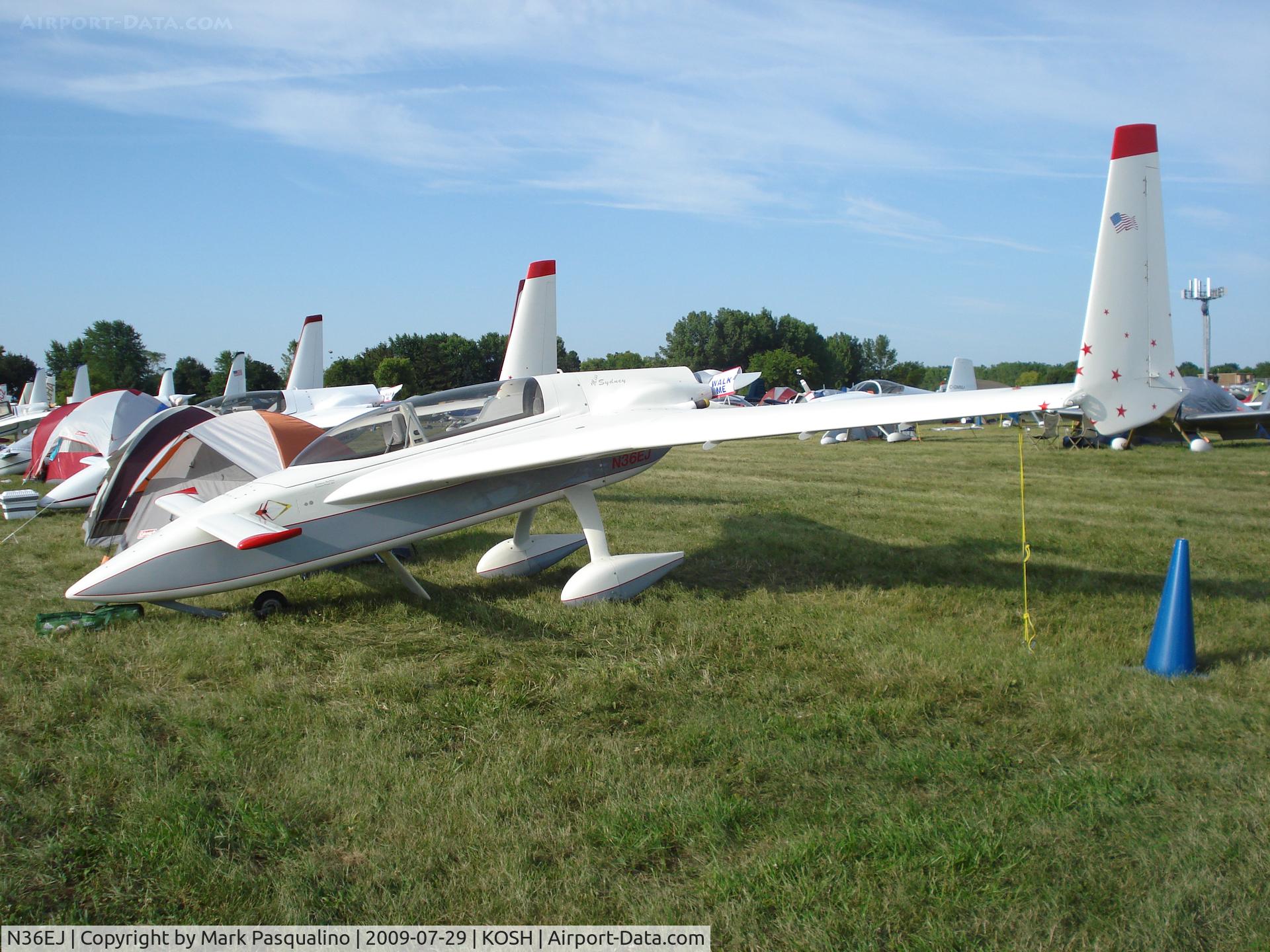 N36EJ, 2007 Rutan Long-EZ C/N 413-1936, LONG EZ