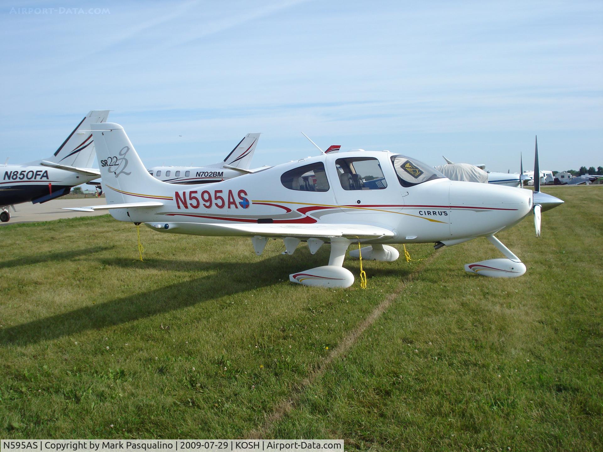 N595AS, 2004 Cirrus SR22 C/N 1105, SR22