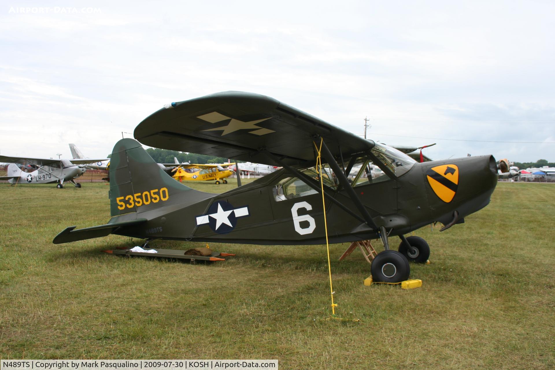 N489TS, 1946 Stinson L-5G Sentinel C/N 76-4629, Stinson L-5G