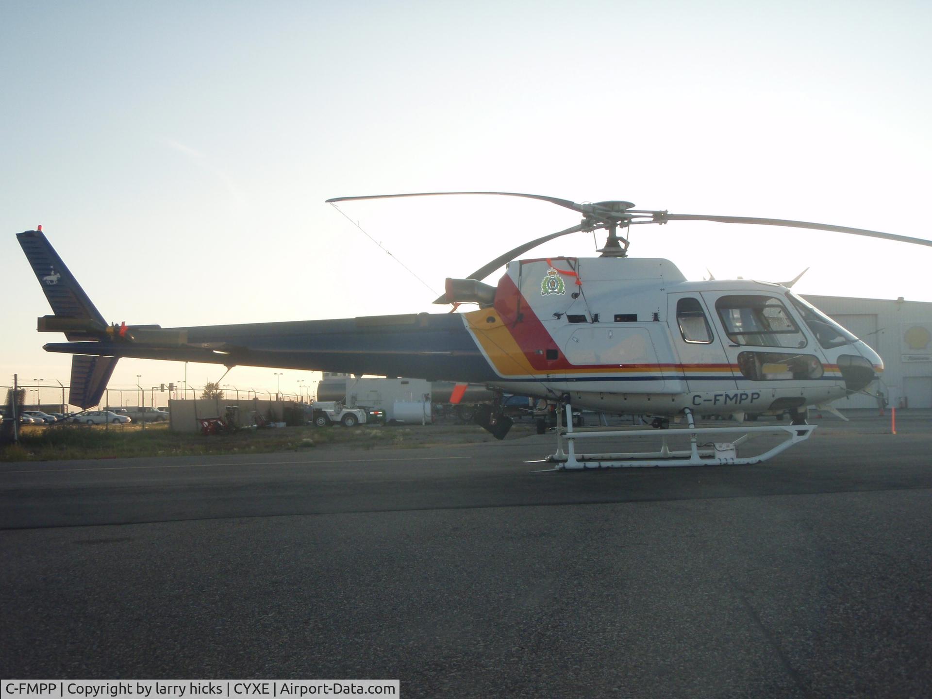 C-FMPP, 2006 Aérospatiale AS-350B-3 Ecureuil C/N 4124, RCMP chopper