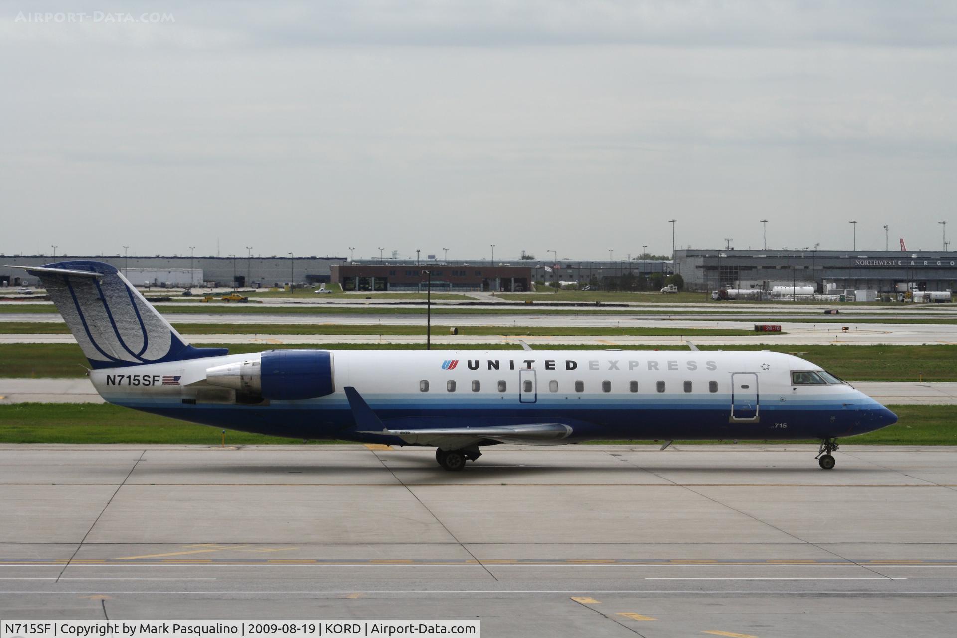 N715SF, 1996 Canadair CRJ-100LR (CL-600-2B19) C/N 7115, CL-600-2B19