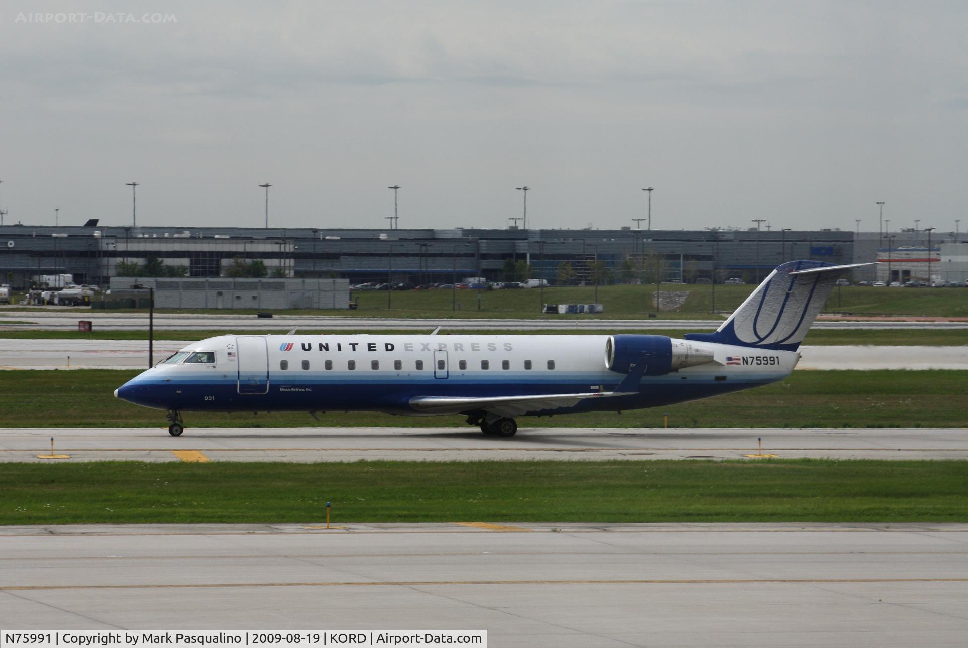 N75991, 2000 Bombardier CRJ-200ER (CL-600-2B19) C/N 7422, CL-600-2B19