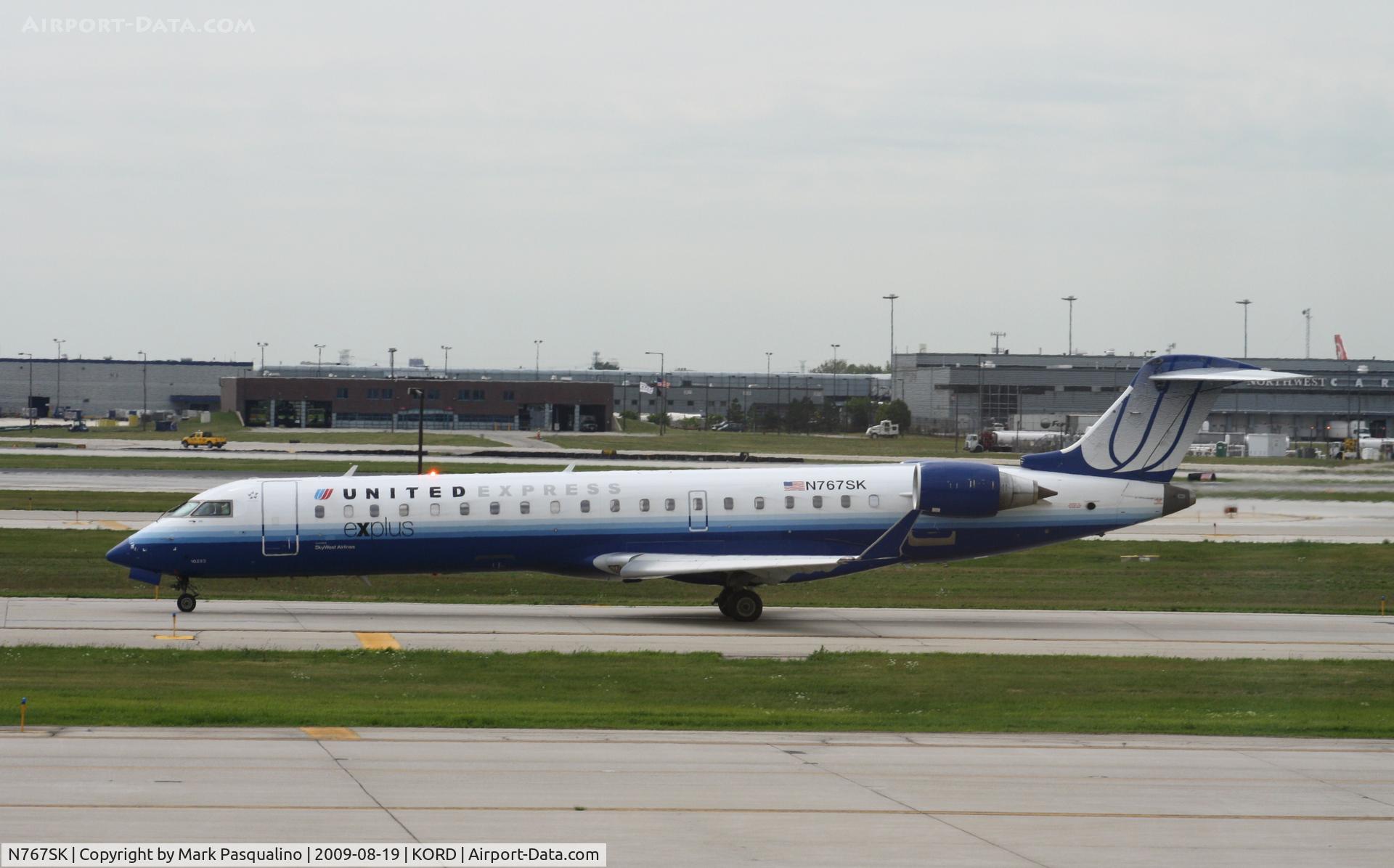 N767SK, 2005 Bombardier CRJ-702 (CL-600-2C10) Regional Jet C/N 10233, CL-600-2C10