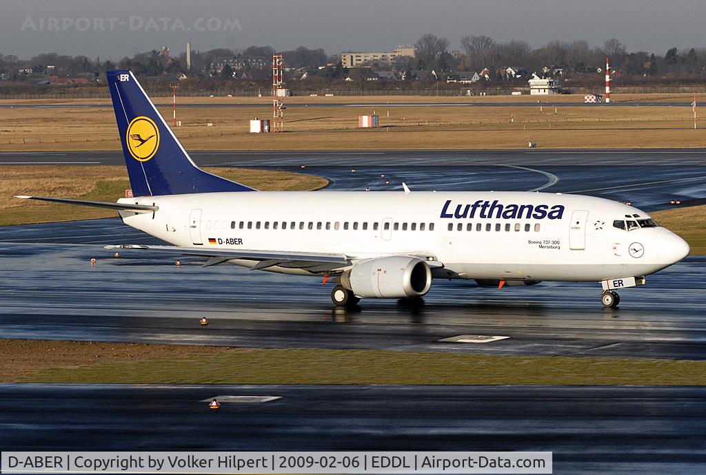 D-ABER, 1992 Boeing 737-330 C/N 26431, at dus
