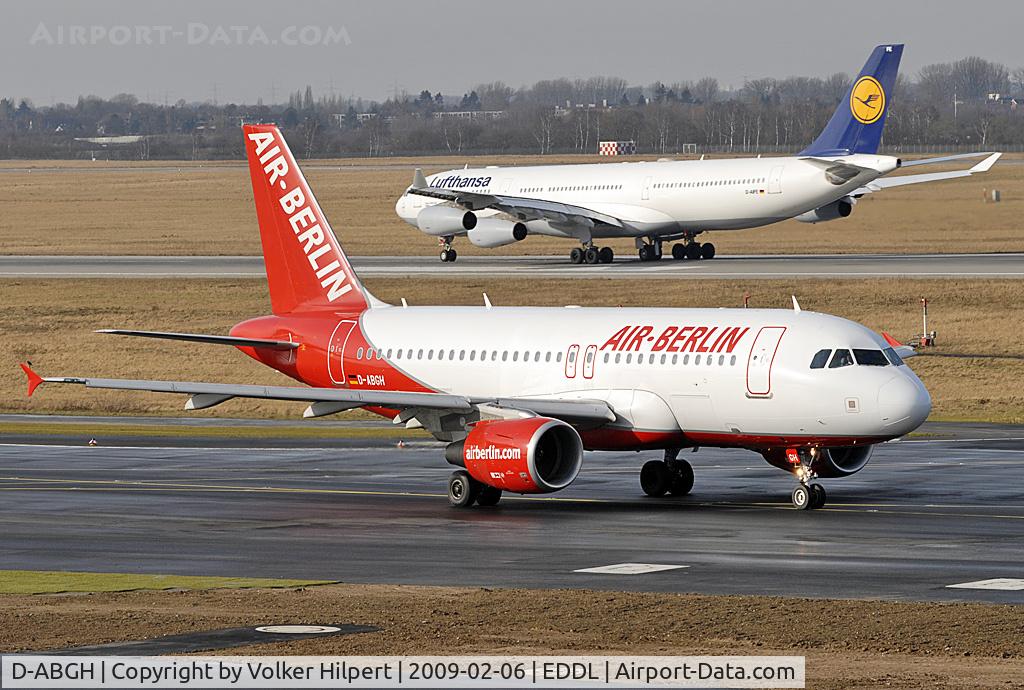 D-ABGH, 2007 Airbus A319-111 C/N 3245, at dus