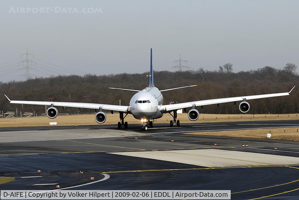 D-AIFE, 2001 Airbus A340-313X C/N 434, at dus
