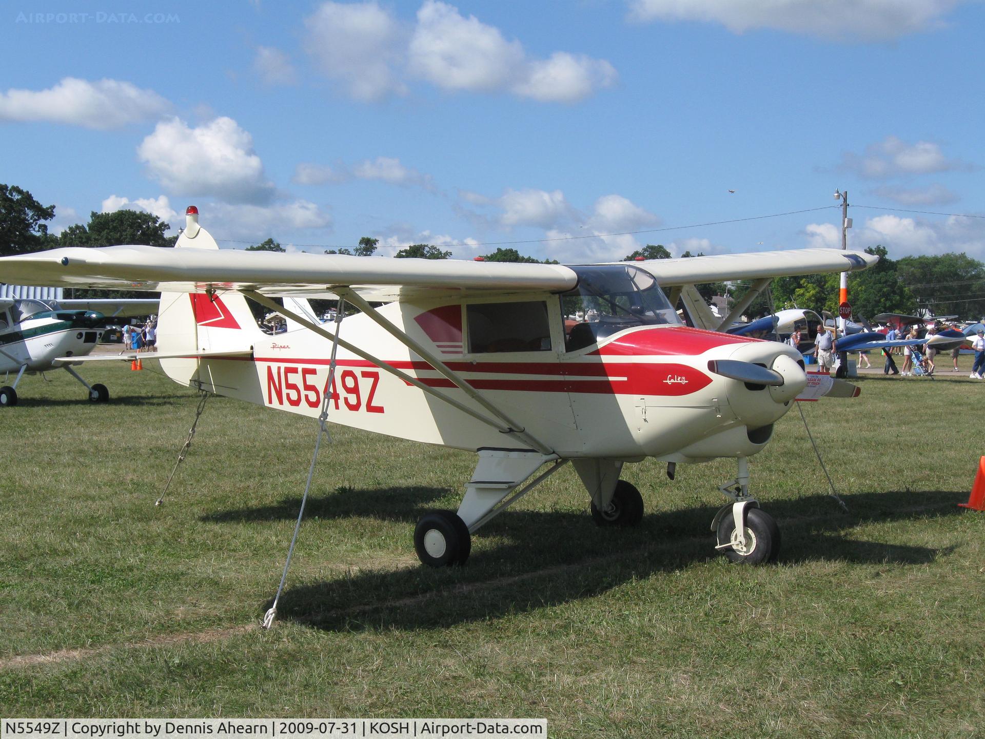 N5549Z, 1962 Piper PA-22-108 Colt Colt C/N 22-9341, OSH-2009