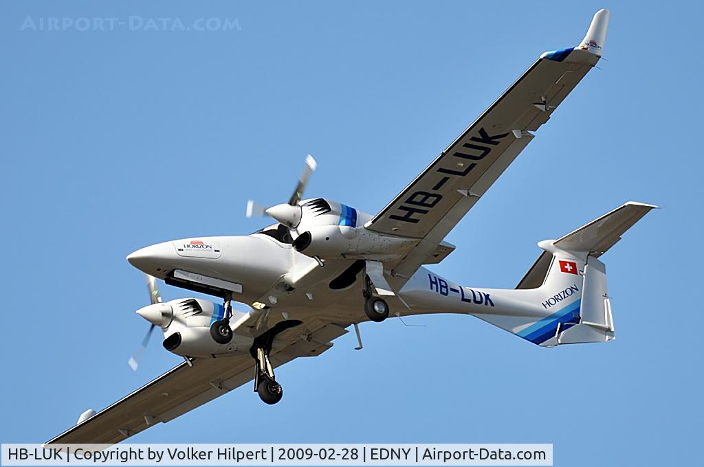 HB-LUK, 2008 Diamond DA-42 Twin Star C/N 42.337, at fdh
