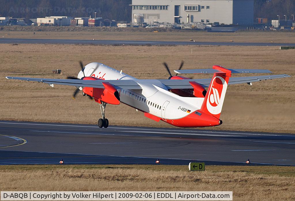 D-ABQB, 2008 De Havilland Canada DHC-8-402Q Dash 8 C/N 4226, at dus