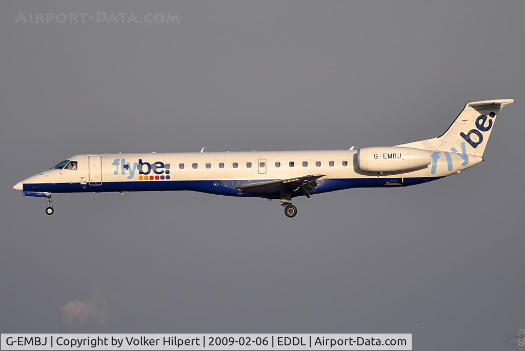 G-EMBJ, 1999 Embraer ERJ-145EU (EMB-145EU) C/N 145134, at dus
