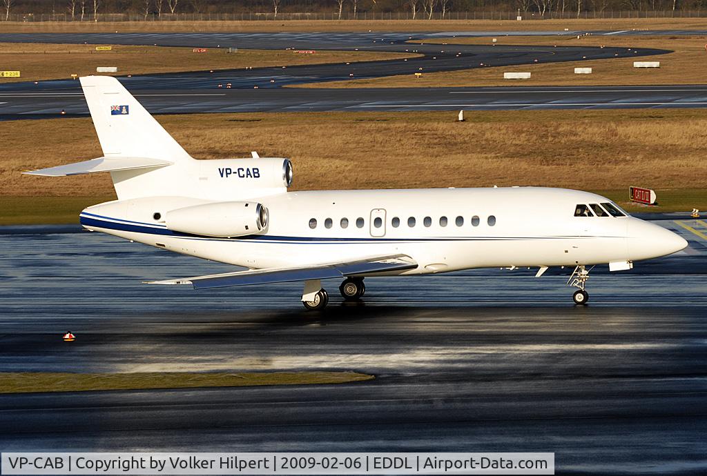 VP-CAB, 1994 Dassault Falcon 900 C/N 101, at dus