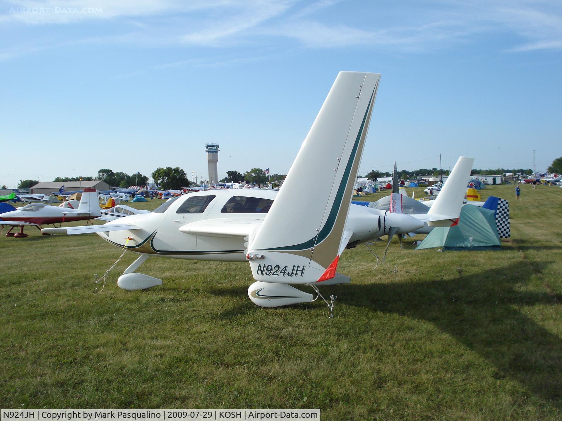 N924JH, 2007 Velocity Velocity XL-5 C/N 3FX034, Velocity XL-5