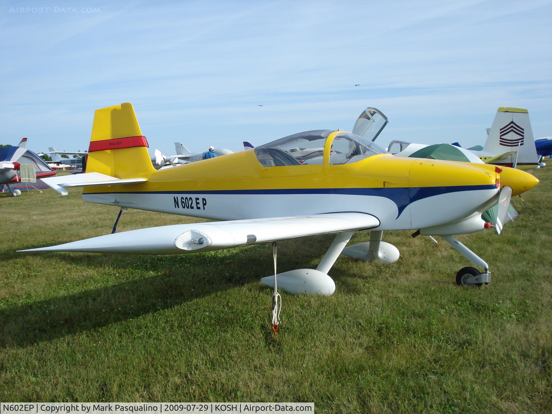 N602EP, 2002 Vans RV-7A C/N 70382, RV-7A