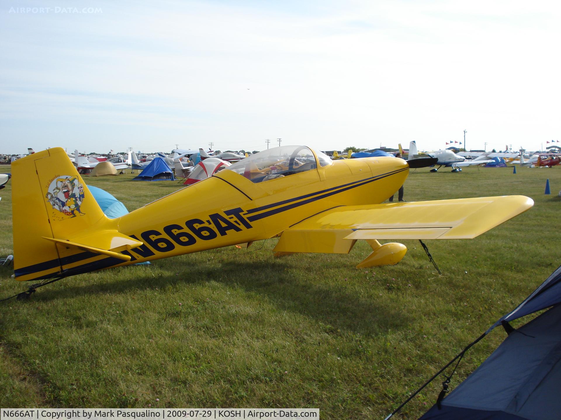 N666AT, 2007 Vans RV-8 C/N 81264, RV-8