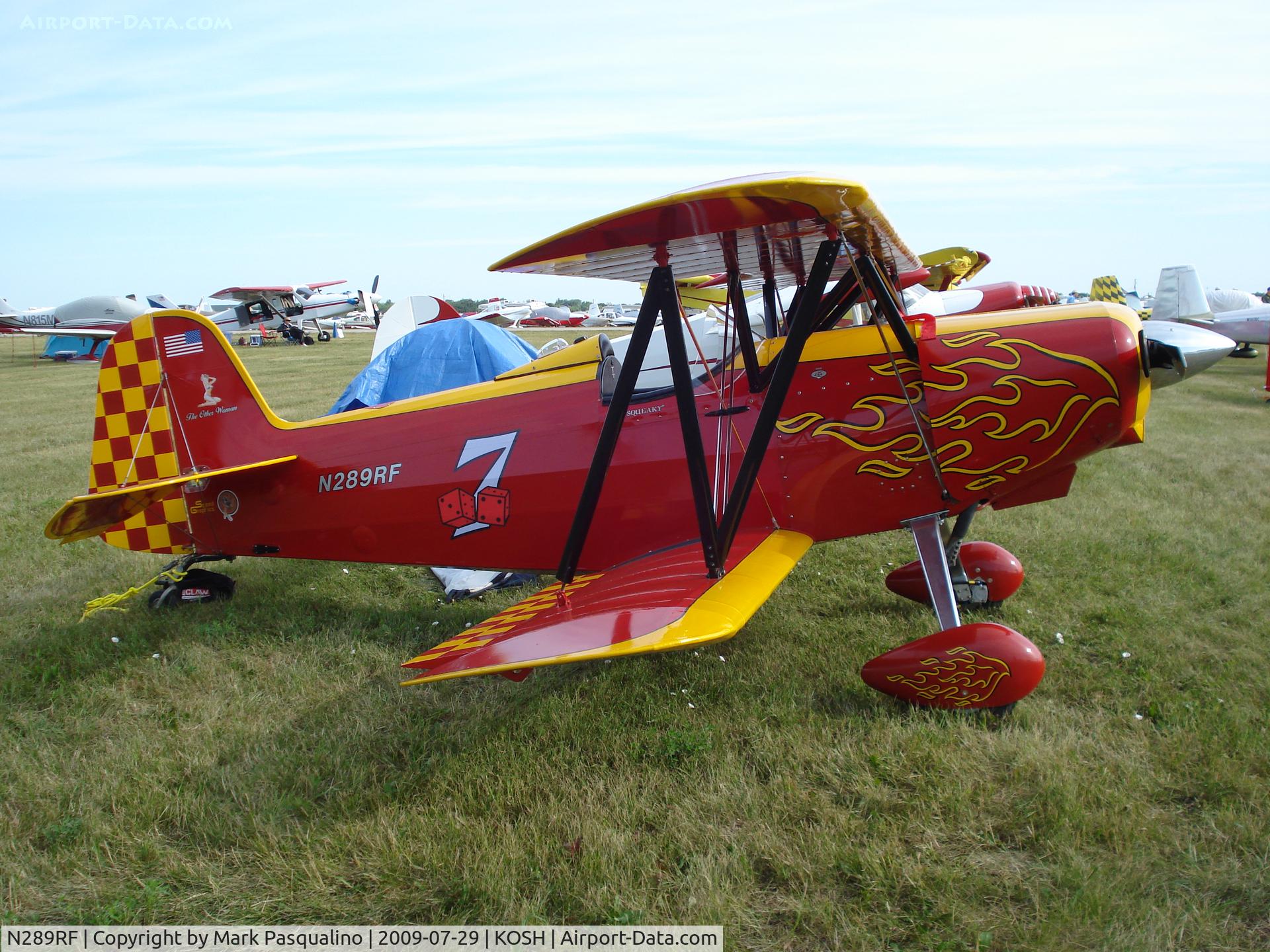 N289RF, 1986 Smith DSA-1 Miniplane C/N 1, Smith Minipln DSA-1