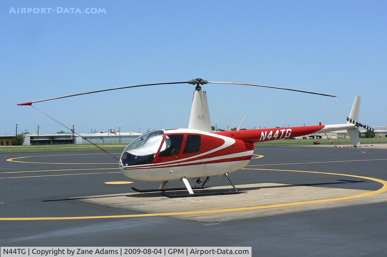 N44TG, 1998 Robinson R44 C/N 0509, At Grand Prairie Municipal