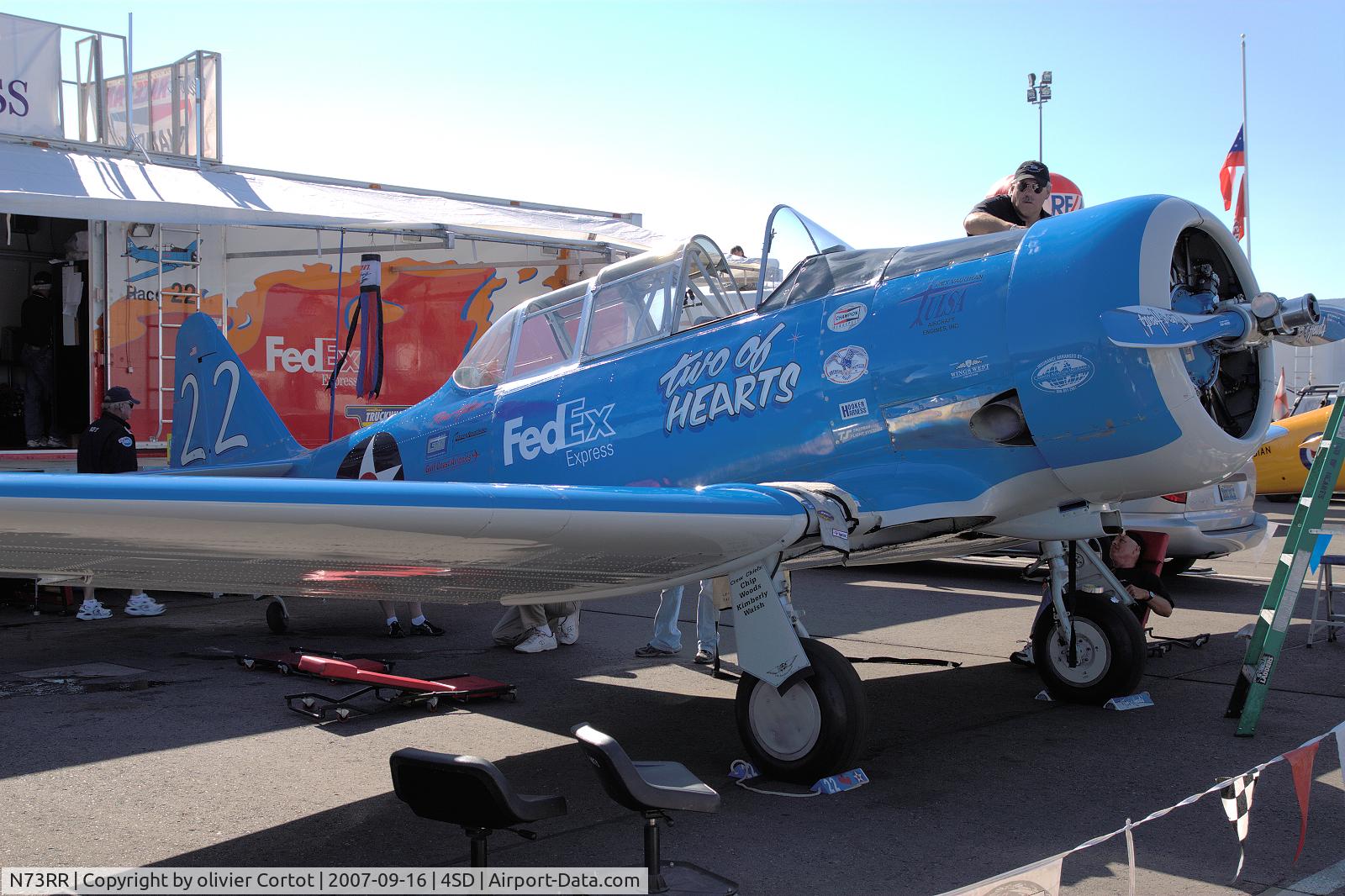 N73RR, 1959 North American SNJ-6 Texan C/N 121-43086, Reno !