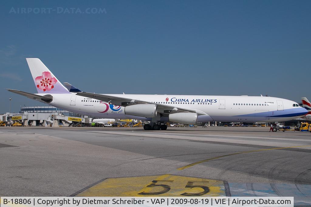 B-18806, 2001 Airbus A340-313 C/N 433, China Airlines Airbus A340-300
