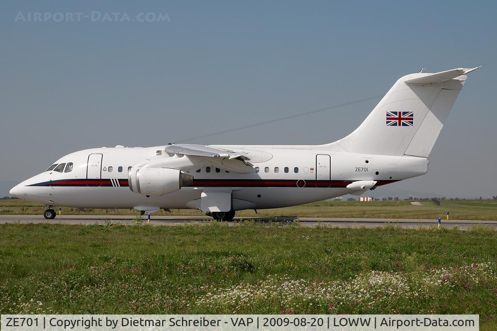 ZE701, 1985 British Aerospace BAe.146 CC.2 C/N E1029, Royal Air Force BAE146