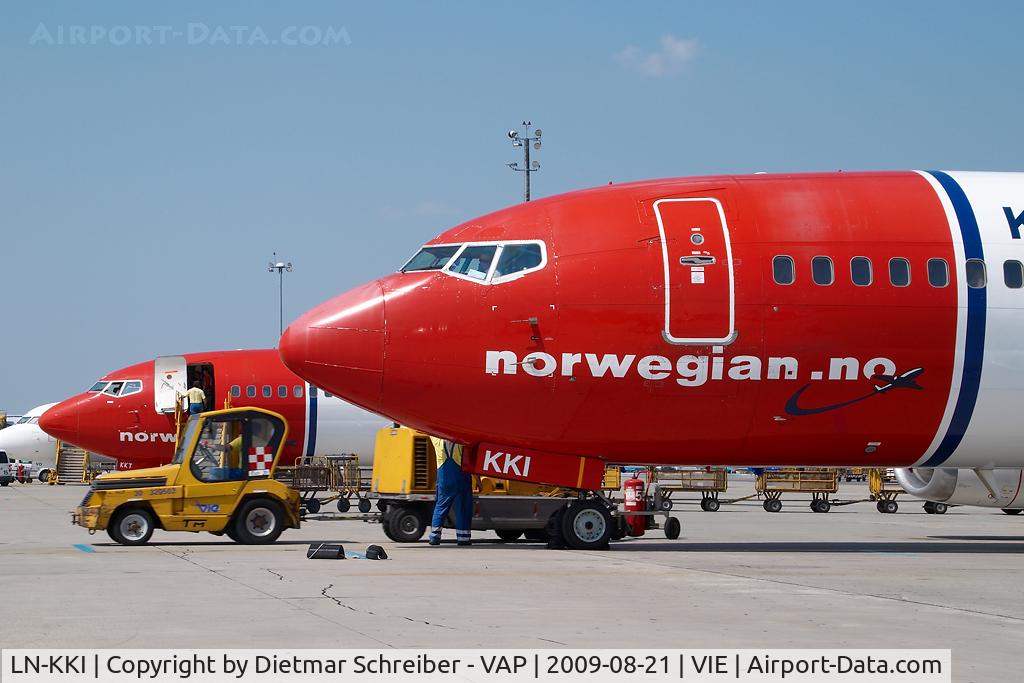 LN-KKI, 1990 Boeing 737-3K2 C/N 24329, Norwegian Boeing 737-300